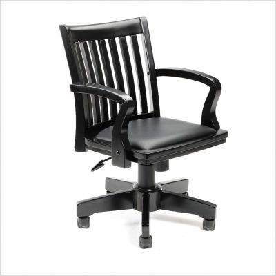 Black Boss Office Products Banker's Chair