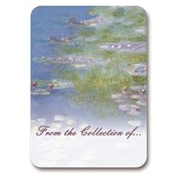 Claude Monet, Water Lilies - Set of 20 Adhesive Bookplates