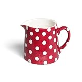 Small Red Spot Milk Jug