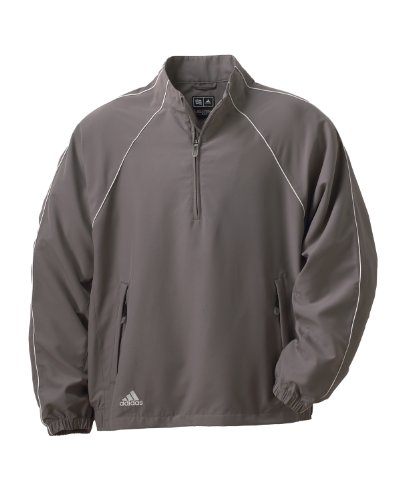 Adidas Mens Climaproof Long-Sleeve Piped Windshirt