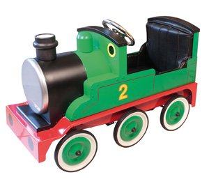 Childrens Toyshop  Toys : Classic Green Pedal Train