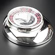 Mini Roulette Wheel, Silver Plated, Tarnish Proof