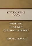 img - for State of the Union - Webster's Italian Thesaurus Edition book / textbook / text book