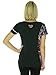 Moon Shine Attitude Attire Muddy Girl Camo Edge Black Short Sleeve - Large, Black