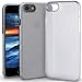 Orzly Slim, iPhone 8 Case Cover Skin,Ultra Slim [0.28mm] Surface Protective Skin for iPhone 7 2016 / iPhone 8 2017 [Wireless Charging Friendly Case] - in White ICE