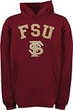 Florida State Seminoles Youth Burgundy Tackle Twill Hooded Sweatshirt