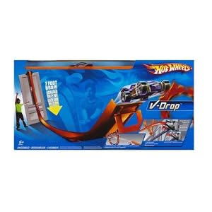Hot Wheels V-Drop Super Velocity Track Set by Mattel