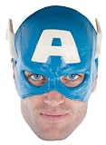 Thumbnail image for Captain America Vinyl Adult ? Mask – One-Size