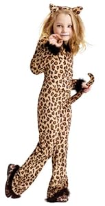 Child Pretty Leopard Costume (Medium (8-10))
