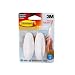 Command 17081B Designer Medium Plastic Hooks, Water-Resistant Strips, 2 Hooks 4 Strips