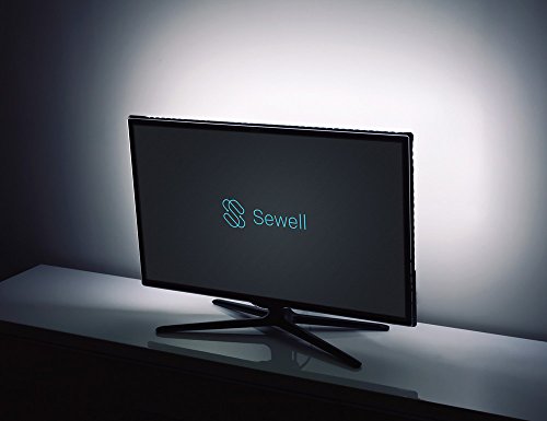 Sewell LightFrame V2.0 with Dimmer, 78 LED USB Powered Bias Lighting, 51 inches for up to 65" HDTV