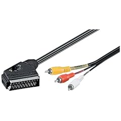 Wentronic Audio/Video Kabel (Scartstecker auf 3x Cinchstecker) 2 m