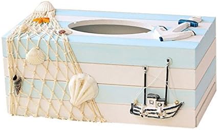 Tissue Box Cover Mediterranean Retro Style Decoration