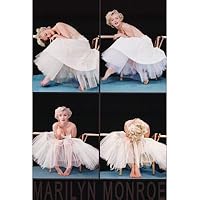 Marilyn Monroe Movie Ballet Dancer, 4 Poses Poster Print