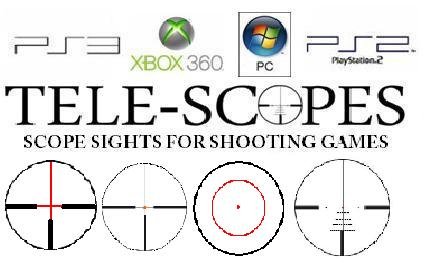 Scope Sights for Xbox 360 & PS3 Shooting Games
