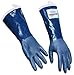Steam Resist Gloves, Blue, XL, Rubber, PR