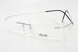 SILHOUETTE TMA The Must Collection Chassis 7799 Silver 6050 Optical Eyeglasses Frame