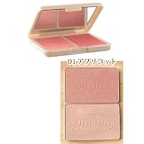 ロゴナ チークカラー・デュオ 01 アプリコット 8g