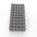 Dark Gray Opaque Dice with Copper Pips D6 12mm (1/2in) Bulk Pack of 100 Wondertrail