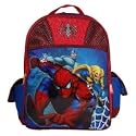 Marvel Spiderman Large 15" School Backpack Featuring the Rhino and Goblin