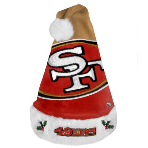 NFL San Francisco 49ers Santa Hat