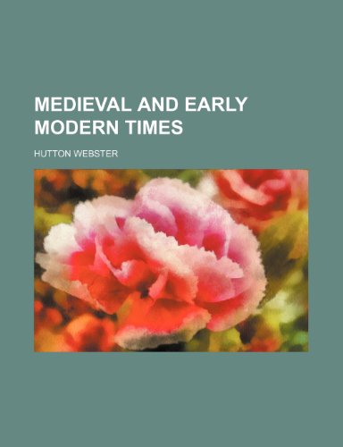 Medieval and early modern times