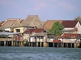 IMAGE OF Traditional Stilt Houses by the Terengganu River in Kuala Terengganu, Malaysia, Southeast Asia Photographic Poster Print by Robert Francis, 40x30