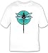 T-shirt with insect, blue, dragonfly, wings, crawling