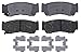 ACDelco 14D1297CH Advantage Ceramic Rear Disc Brake Pad Set with Hardware