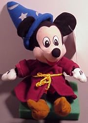 Disney Bean Bag Plush Mickey Mouse Sorcerer