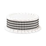 Lucks Edible Image Houndstooth Black Prints, 36 pk
