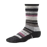 41XqxN6Fe1L. SL160  Jovian Stripe Sock   Womens Charcoal Heather MD by Smartwool