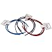 CoverYourHair Colorful Plastic Headbands - Bulk (36 Pack) - Hard, Thin Headbands