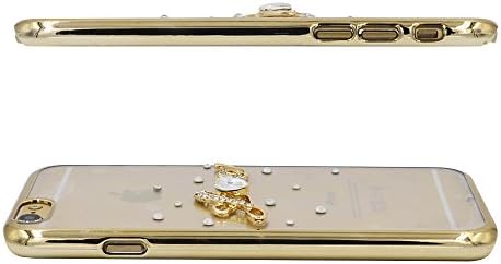Todoro Bling Bling Luxury 3d Handmade Studded Rhinestone Hard Plastic Cover for iphone 6 4.7 Inches (Love)