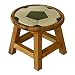 Handmade Soccer Design Stool