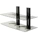 Sanus VF2022 Dual-column wall-mounted component rack
