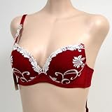 Venus $59 Floral Red Convertible Push Up Bra #0316