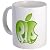 R.I.P. Steve Jobs Green Apple on an 11oz Ceramic Coffee Cup Mug