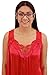 Venice Womens' Silky Looking Embroidered Nightgown 06N