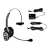 VXI BlueParrott Roadwarrior B250 Bluetooth Handsfree Headset for Cell Phones and Computers with AC and Auto Chargers