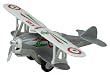 Show Flight Biplane Pullback - Silver