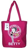 Betty Boop Xtra Large Dark Pink Tote