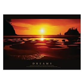 Dreams (Motivational) Photo Print Poster - 61x91 cm