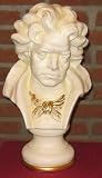 Eigenschaften   / Büste Bethoven Höhe 39,5 cm für Innen & aussen