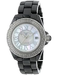 Swiss Legend Womens 20051-WBKWSR Karamica Black High Tech Ceramic Diamond Watch