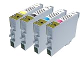 Epson Compatible 4 Pack T0631, T0632, T0633, T0634 Ink Cartridges