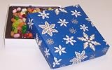 Gourmet Food : Scott's Cakes Assorted Mix Jelly Belly Jelly Beans 1/2 Pound Snowflake Box