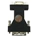 Gold Plated Black DVI to VGA Display Adapter (Male / Female) for PC / MAC / Xbox 360