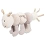 Simply Fido Organic Plush 10-Inch Pet Toy, Maggie Caterpillar, Gray