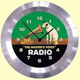 Wanduhr 34 cm D. His masters voice